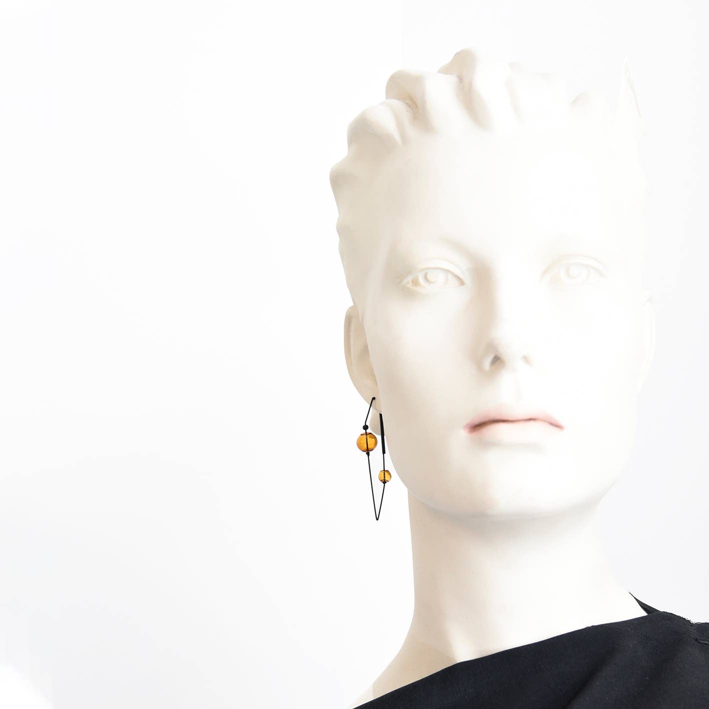 Hollis Hoops - Amber