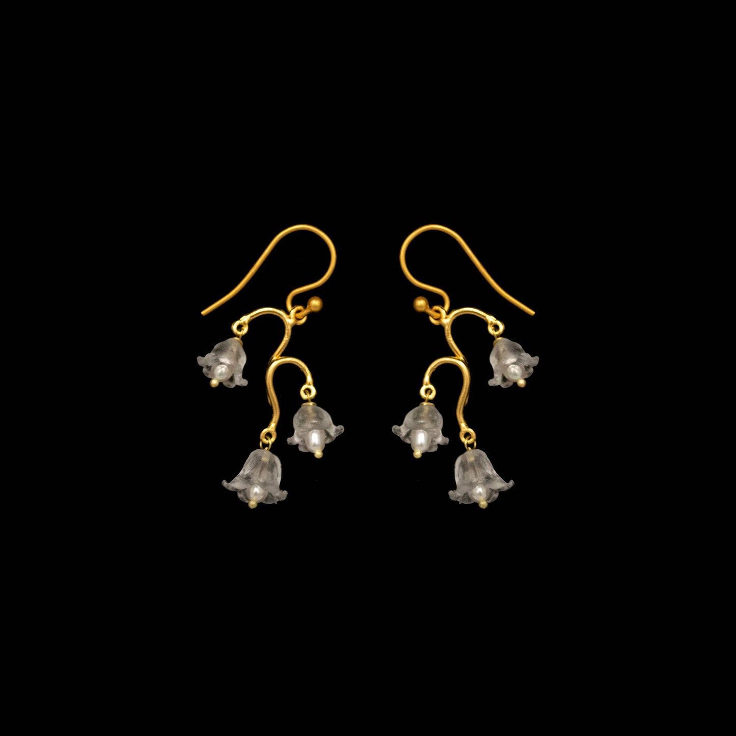 Lily of the Valley Dainty Earrings