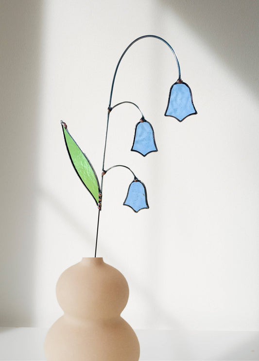 Stained Glass Bluebell Stem