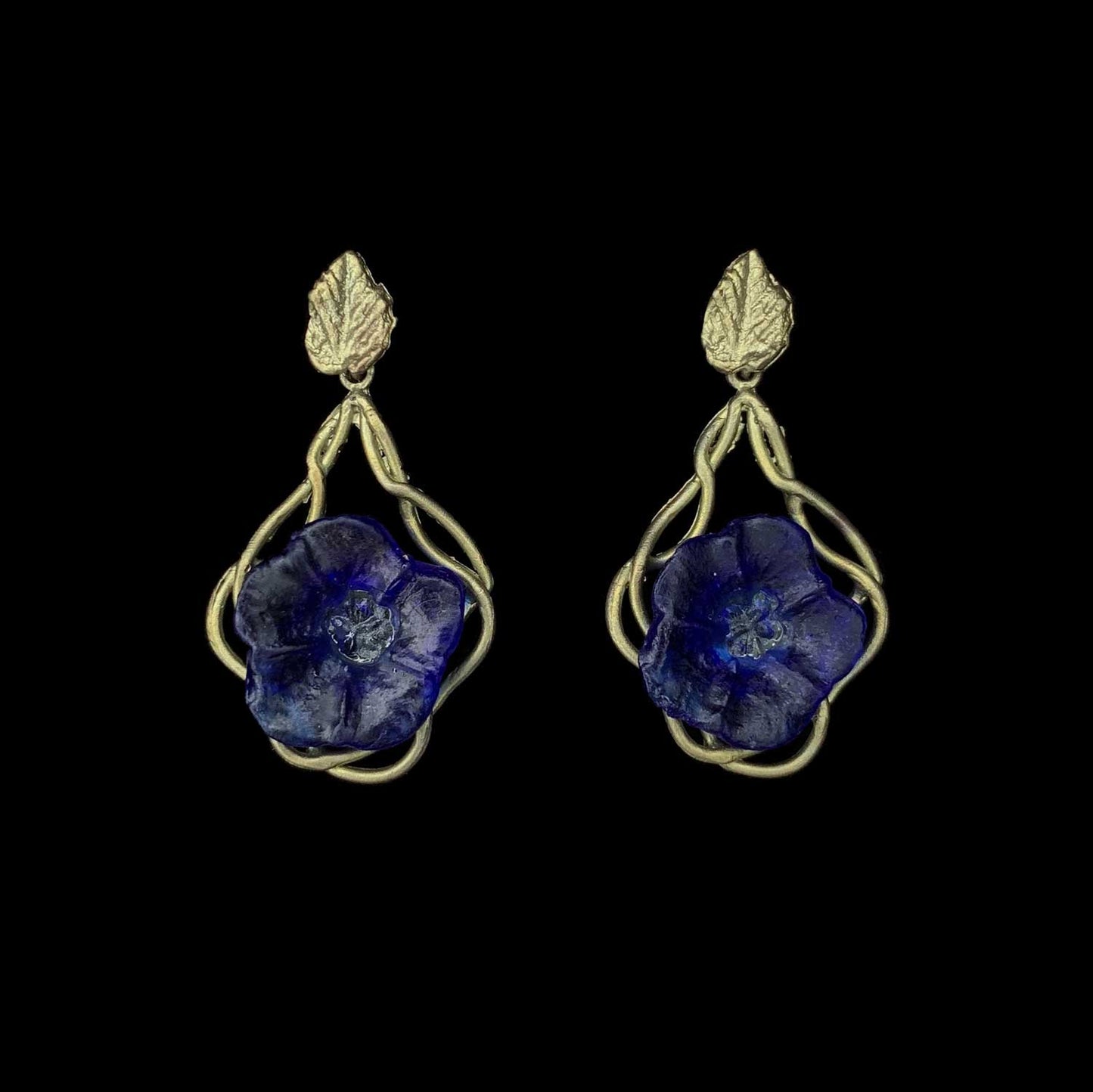 Morning Glory Post Earrings