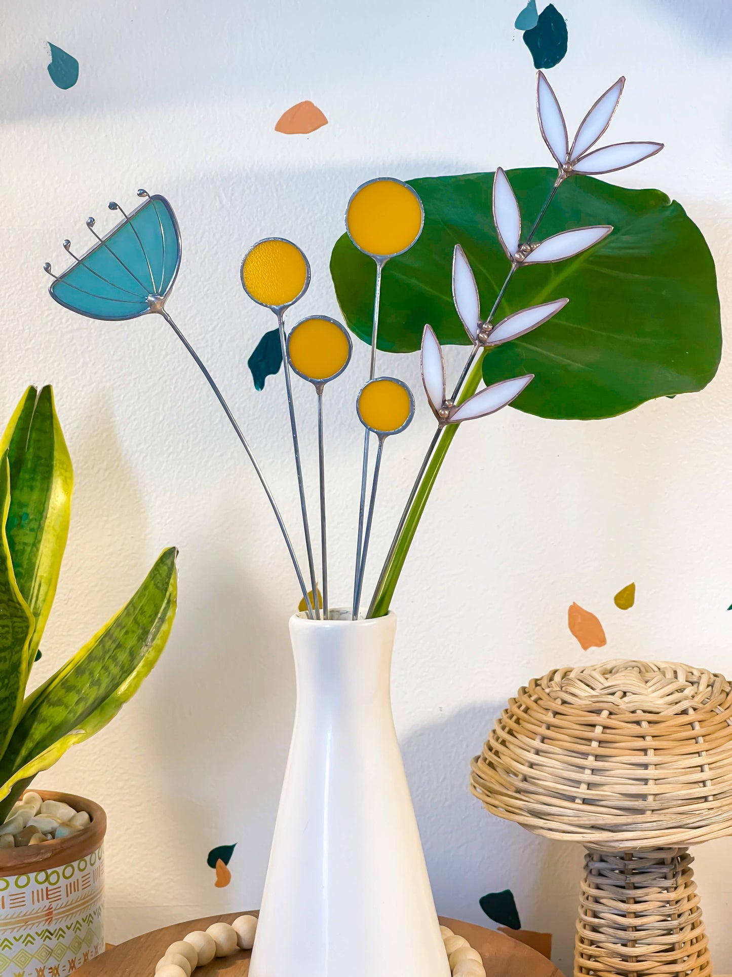 Glass Billy Buttons