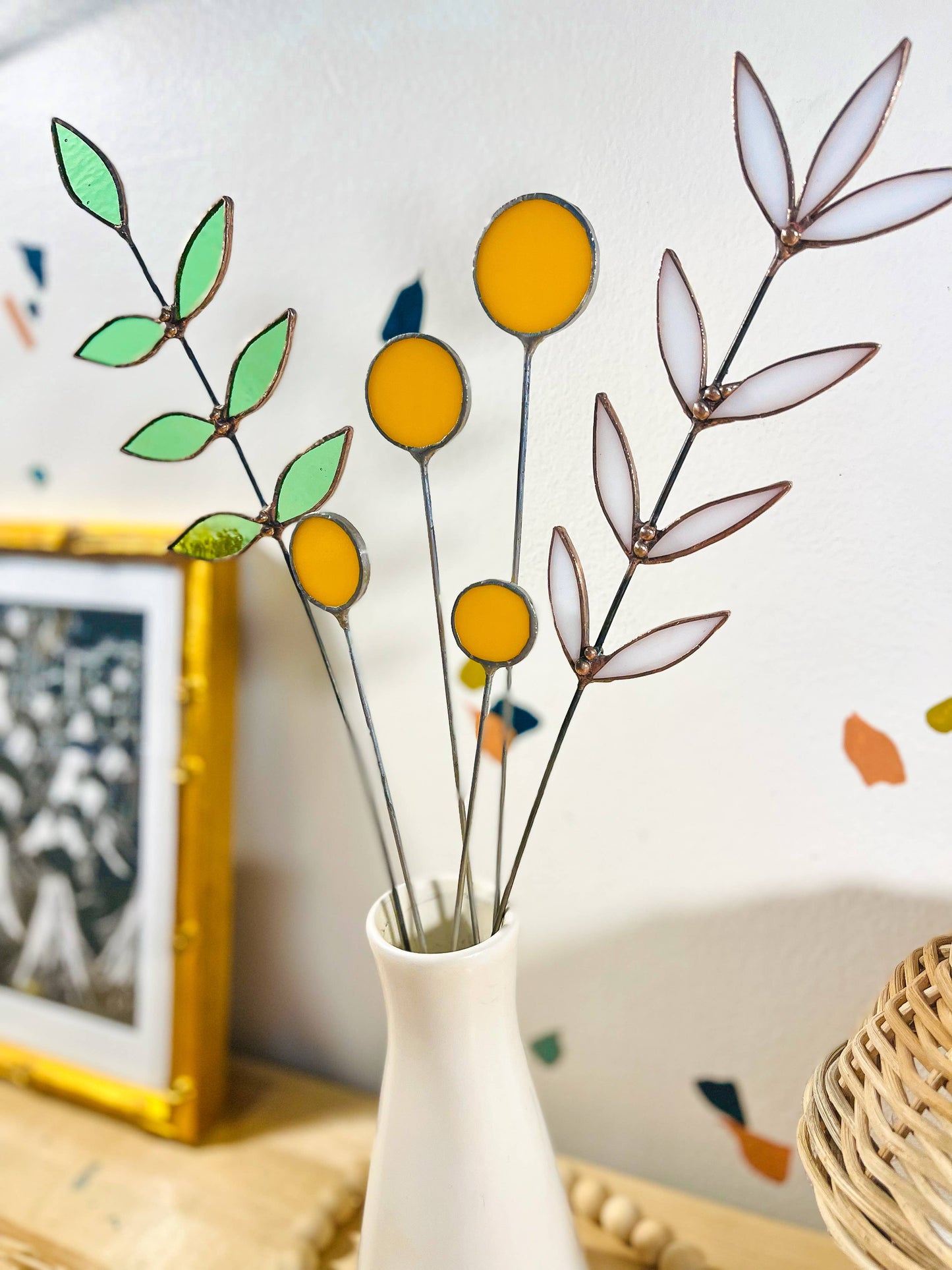Glass Billy Buttons