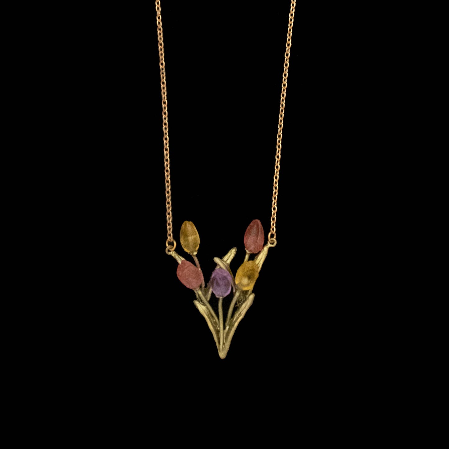 Tulips Pendant Necklace