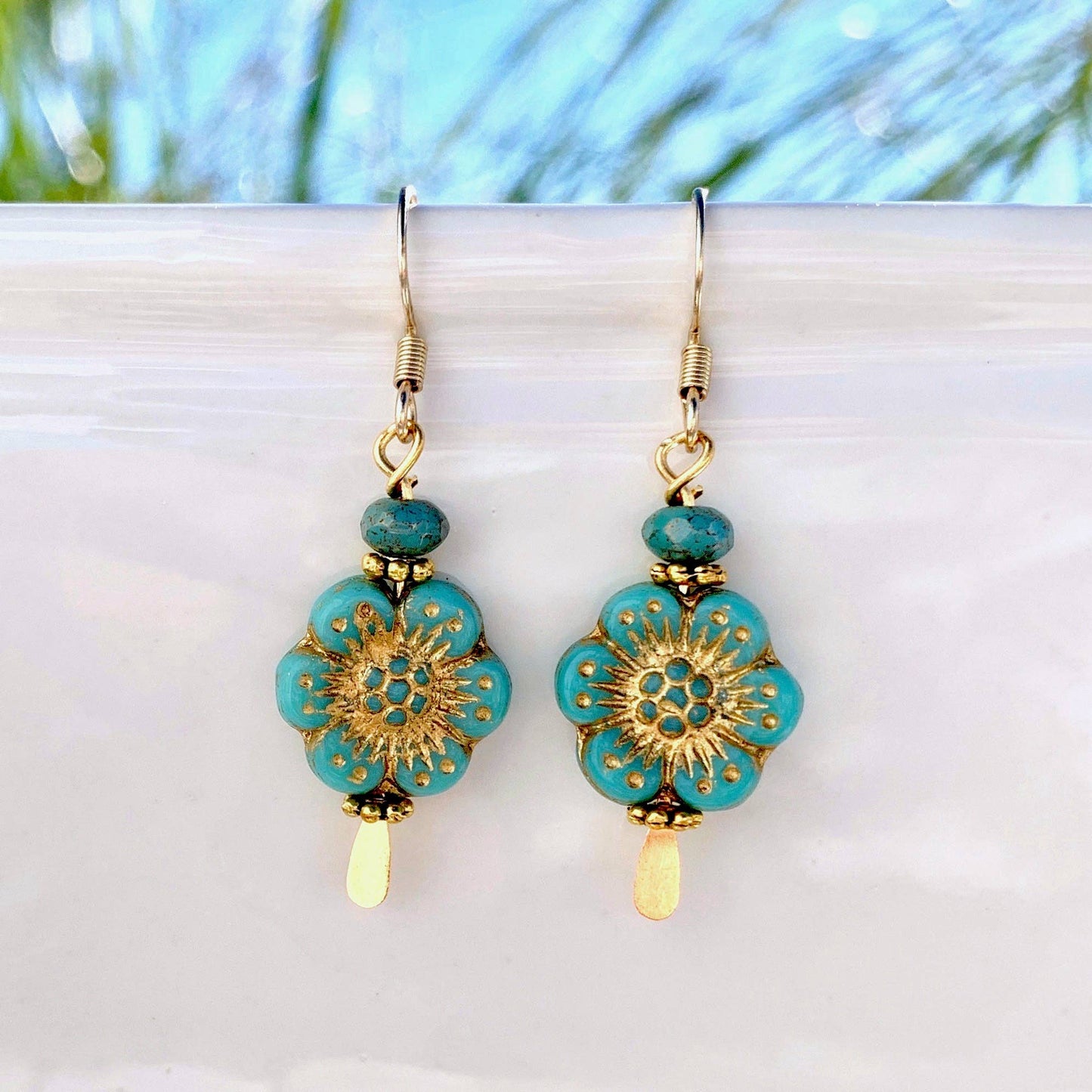 Flower Earrings - Asst Colors