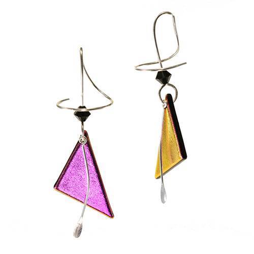 Triangle Twist Earrings