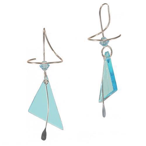 Triangle Twist Earrings