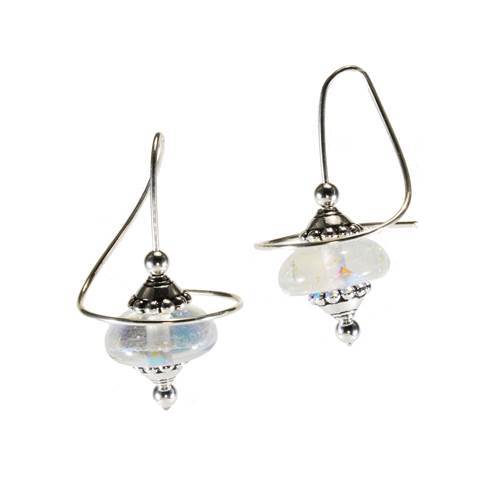 Mid-Mod Saucer Earrings