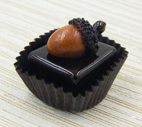 Glass Chocolate Acorns & Aspen
