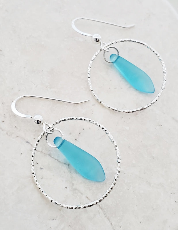 Dagger Hoop Earrings