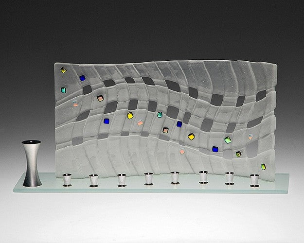 Woven Menorah