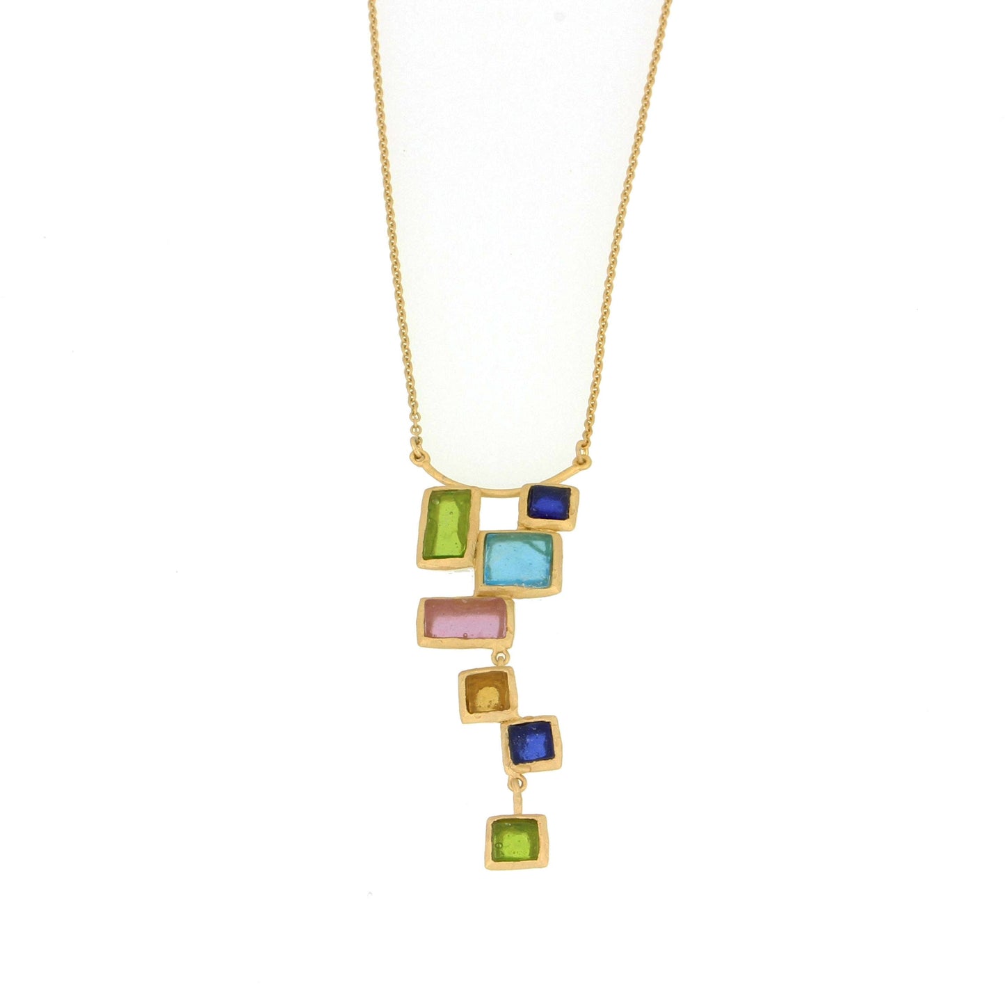 Mosaic Drop Pendant