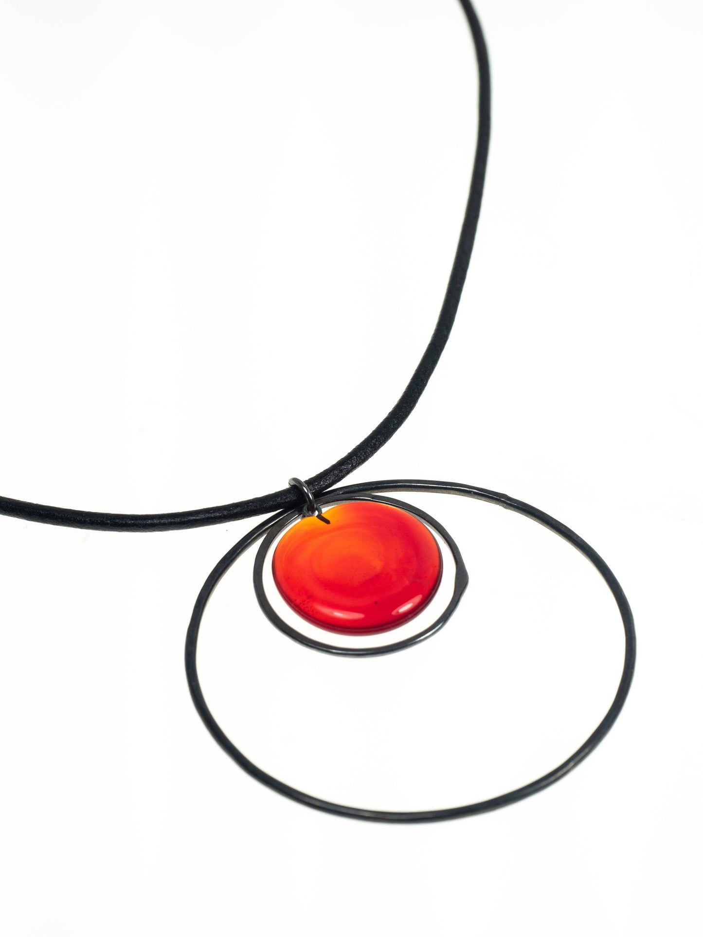 Plato Necklace: Daphne Leather