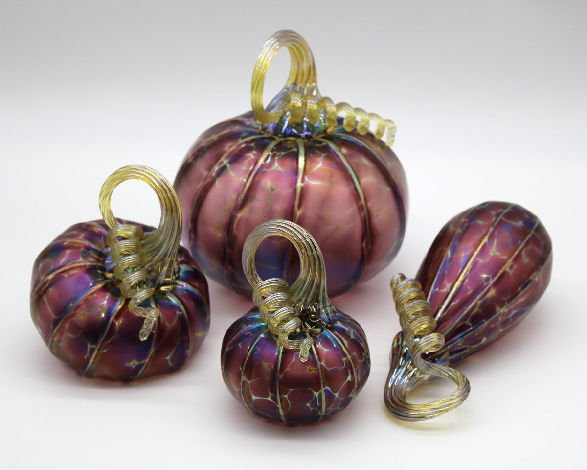 Amethyst Pumpkins + Gourds