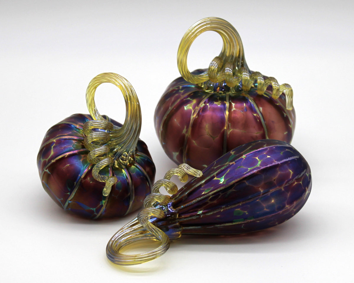 Amethyst Pumpkins + Gourds