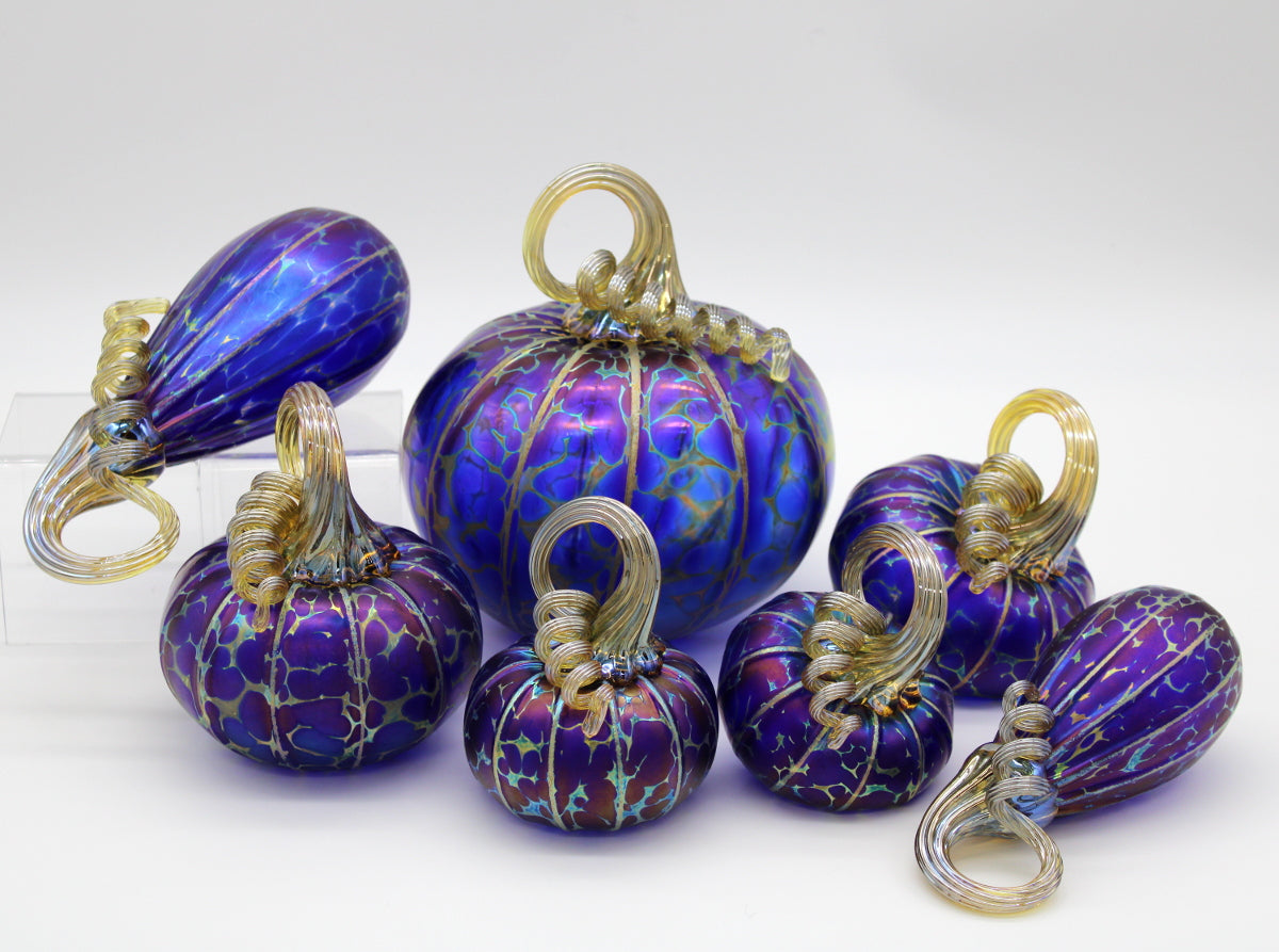 Cobalt Pumpkins + Gourds