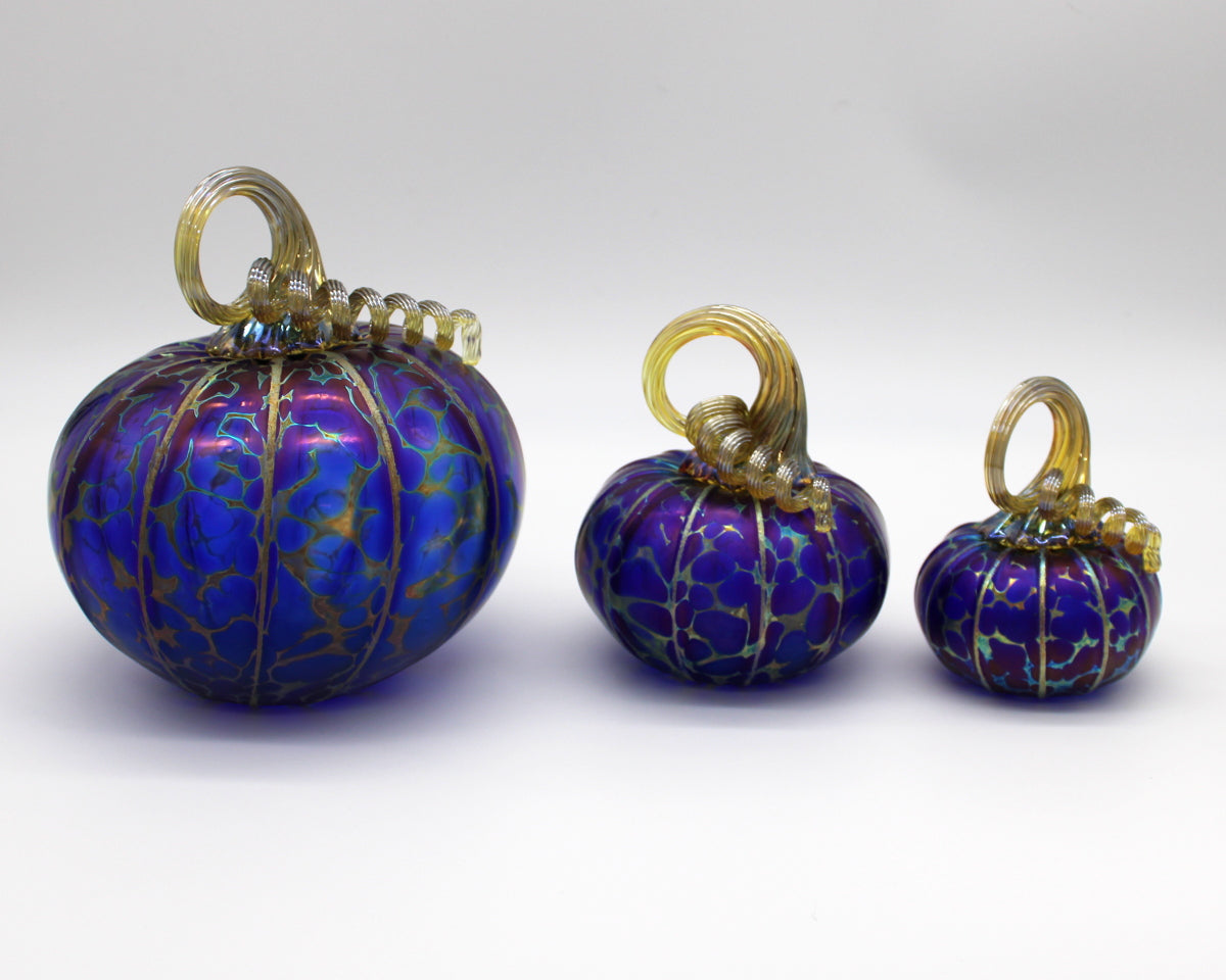 Cobalt Pumpkins + Gourds