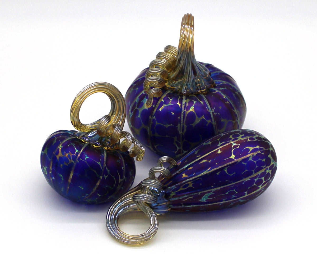 Cobalt Pumpkins + Gourds