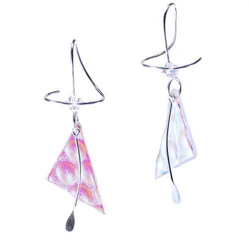 Triangle Twist Earrings