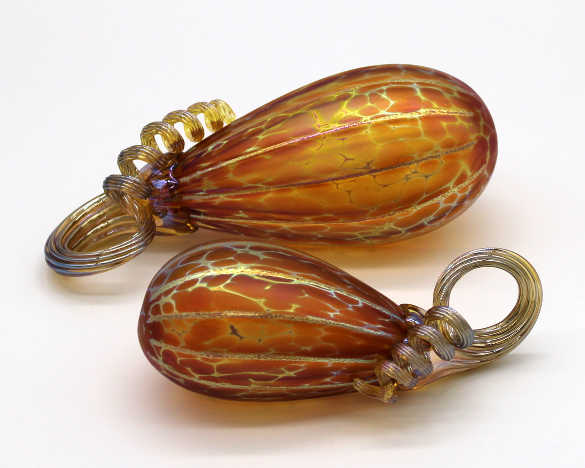 Gold Ruby Pumpkins + Gourds