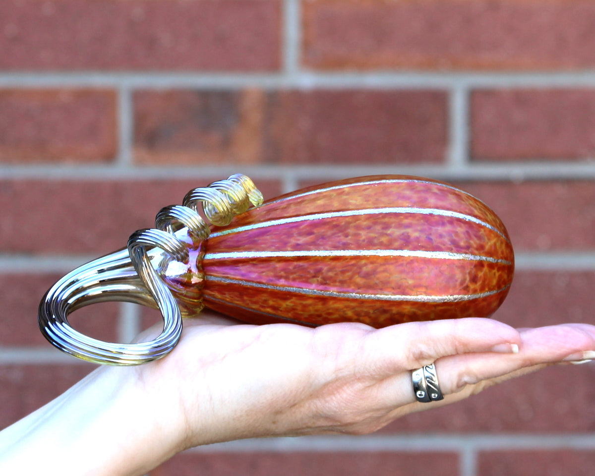 Sunrise Orange Pumpkins + Gourds