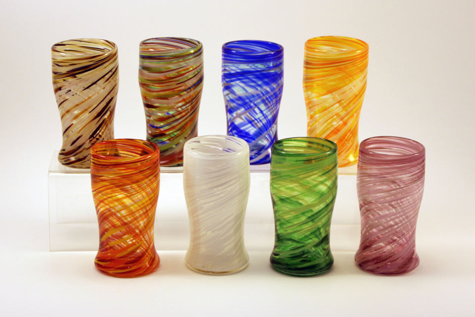 Swirl Pint Glasses