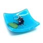 Trinket Dish - Crow | 2.75" Fused Glass