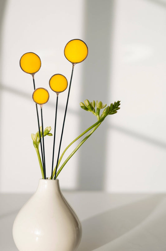 Stained Glass Billy Buttons