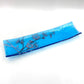 Cherry Blossom 17" Fused Glass Channel Platter