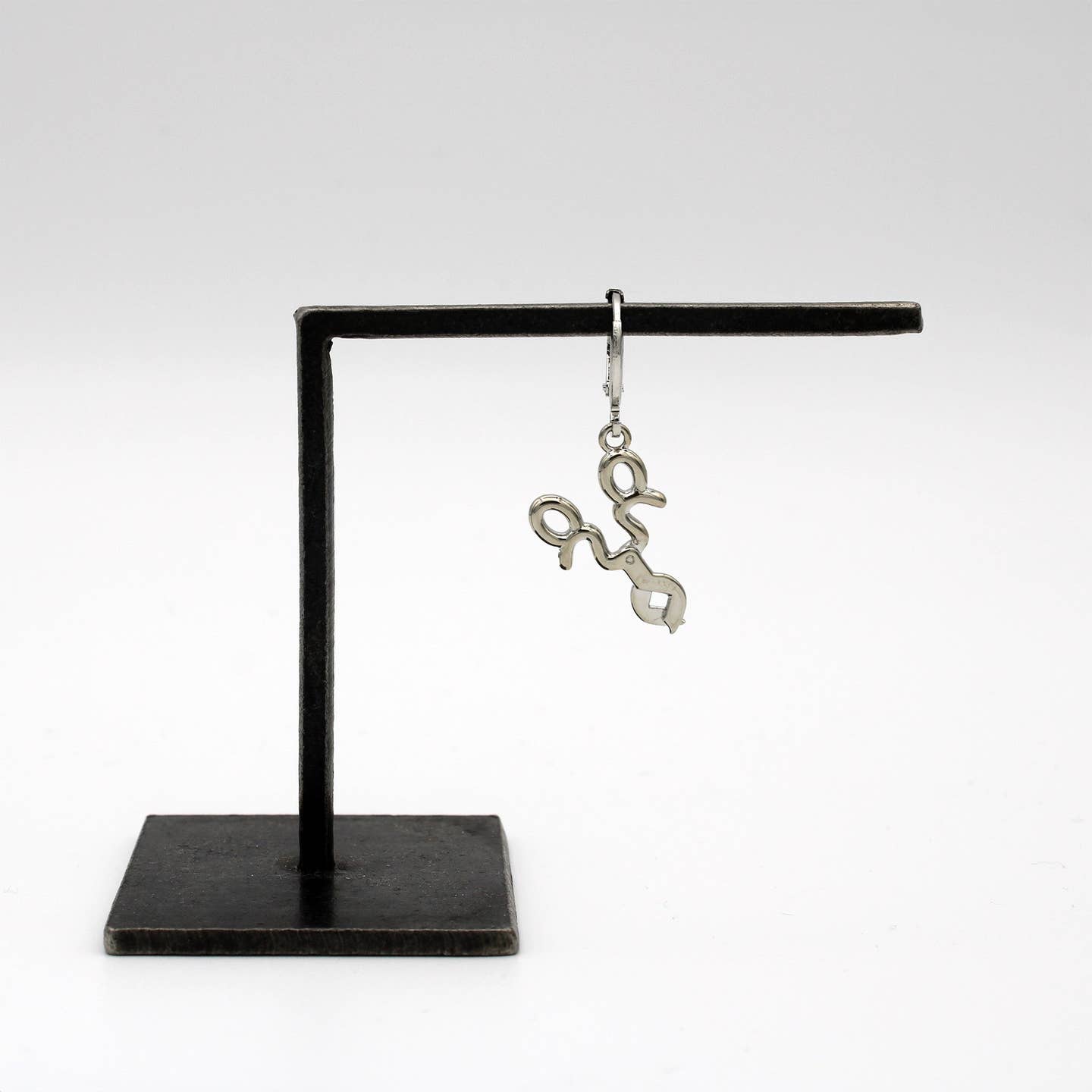 Glass Tool Charm Earrings