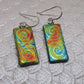 Spiral Dichroic Earrings
