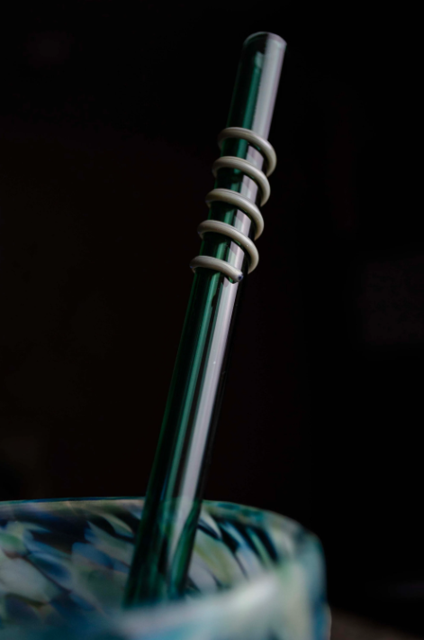 Bent Glass Straw