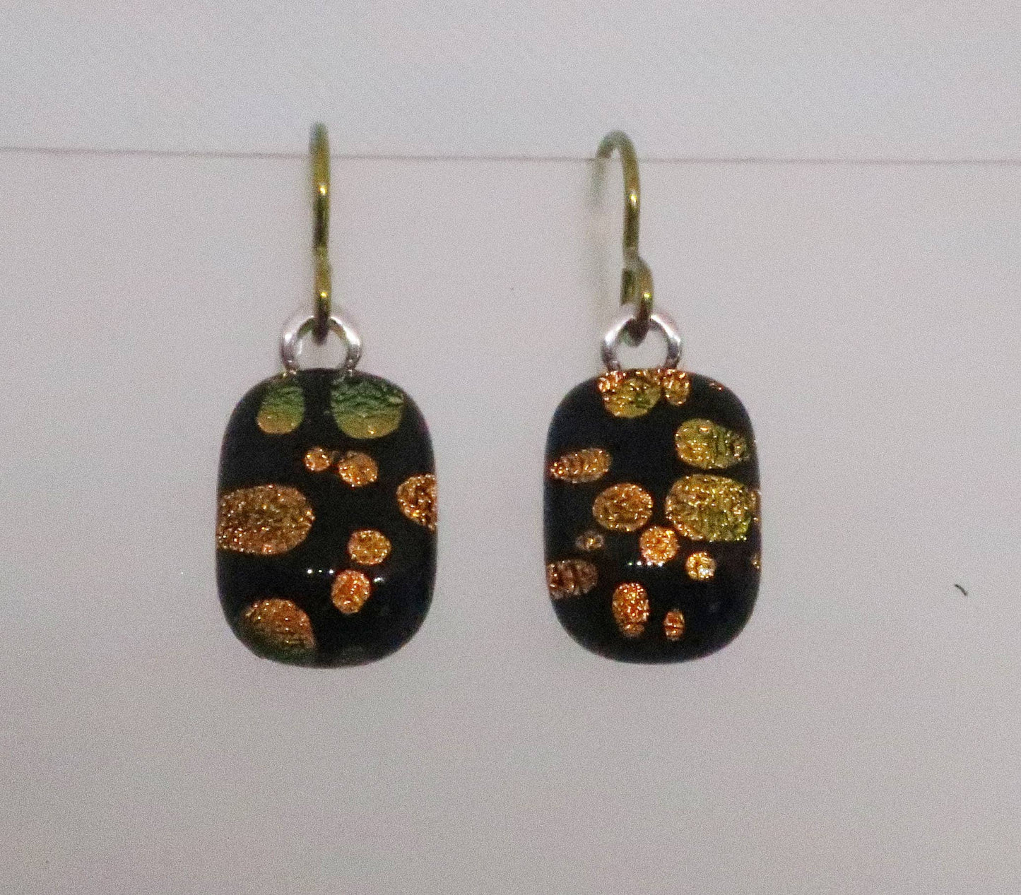 Spots and Dots Oval Earrings