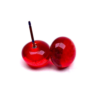 Button Post Earrings