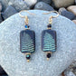 Etched Fern Earrings