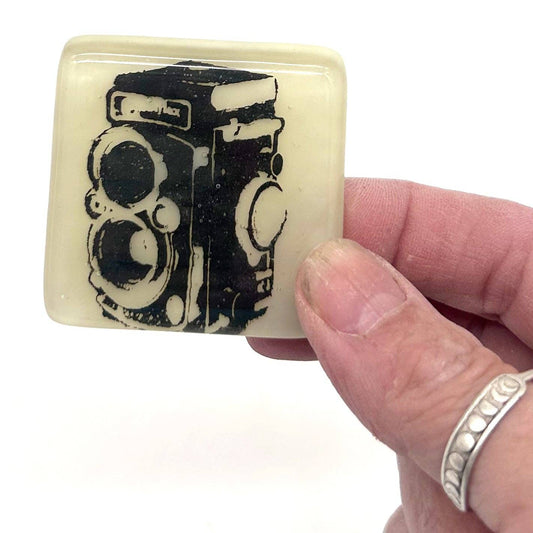 Glass Magnet - Rollei Camera