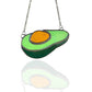 Stained Glass Avocado Suncatcher