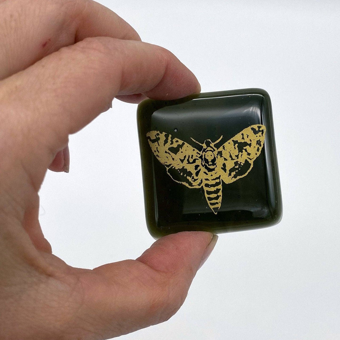 Glass Magnet - Mystical Moth