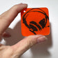 Glass Magnet -  Headphones