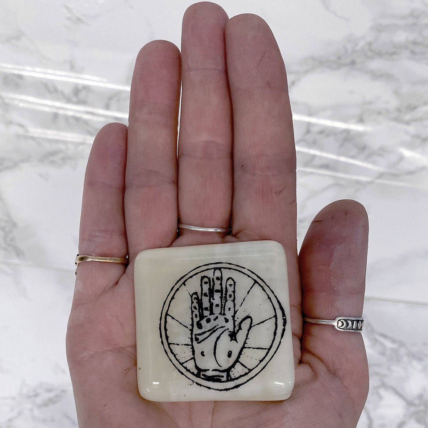 Glass Magnet - Palmistry