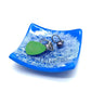 Enameled Glass Trinket Dish - Dandelion