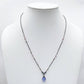 Deco Glass Pendant Necklace