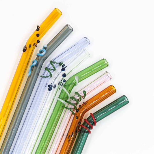 Bent Glass Straw