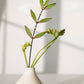 Green Stained Glass Wildflower Sprig