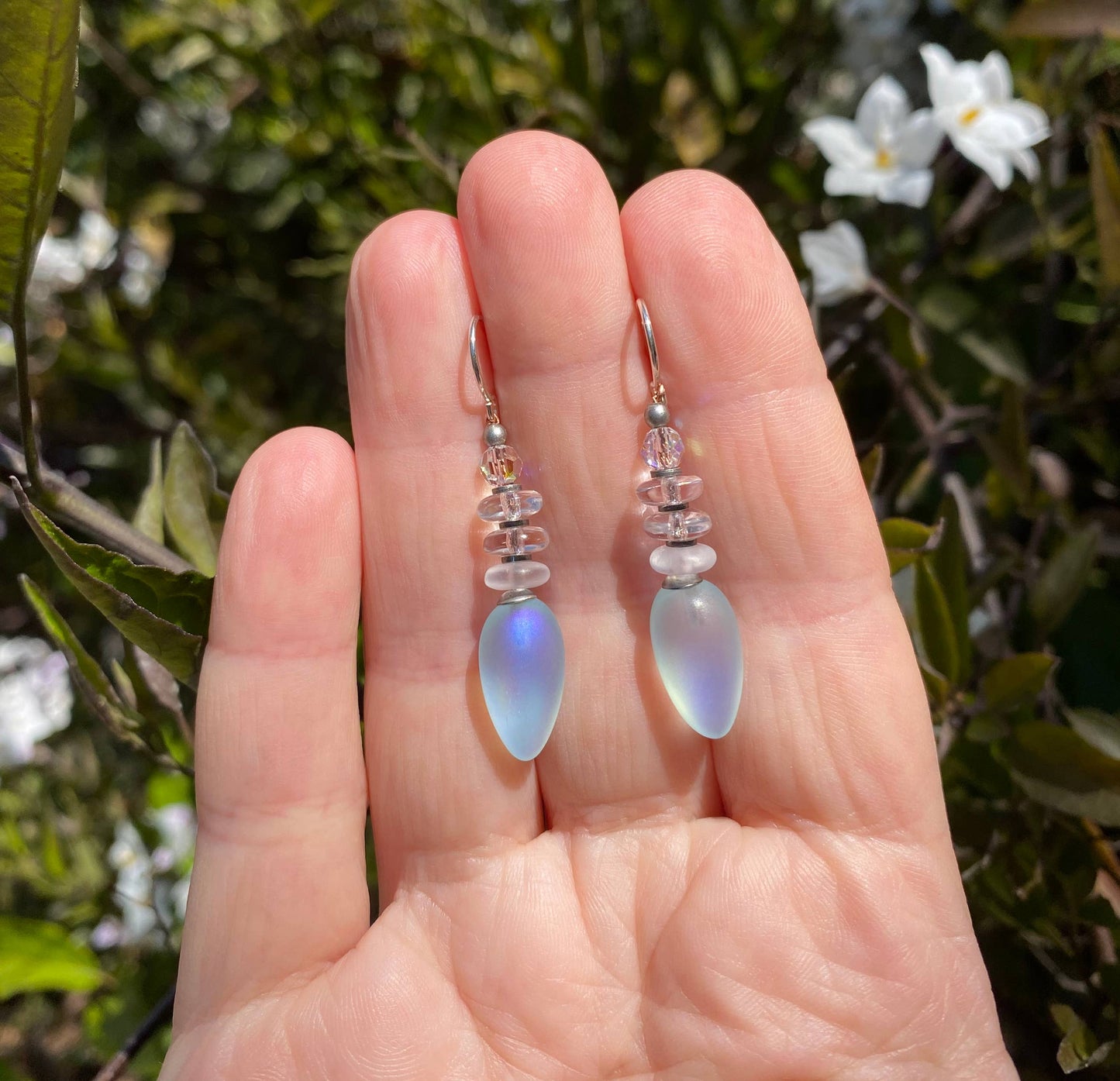 Stacked Drop Earrings