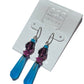 Opera Prism Earrings in Aqua