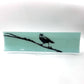 Crow 17" Fused Glass Channel Platter