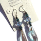 Two-Tone Opera Prism Earrings (Pink and Blue)