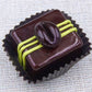 Glass Chocolate with Coffee Bean
