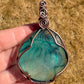 Wire-wrapped Nubbin Pendant