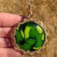 Wire-wrapped Nubbin Pendant